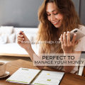 Monthly Financial Budget Planner with Spiral Binding A5 Size